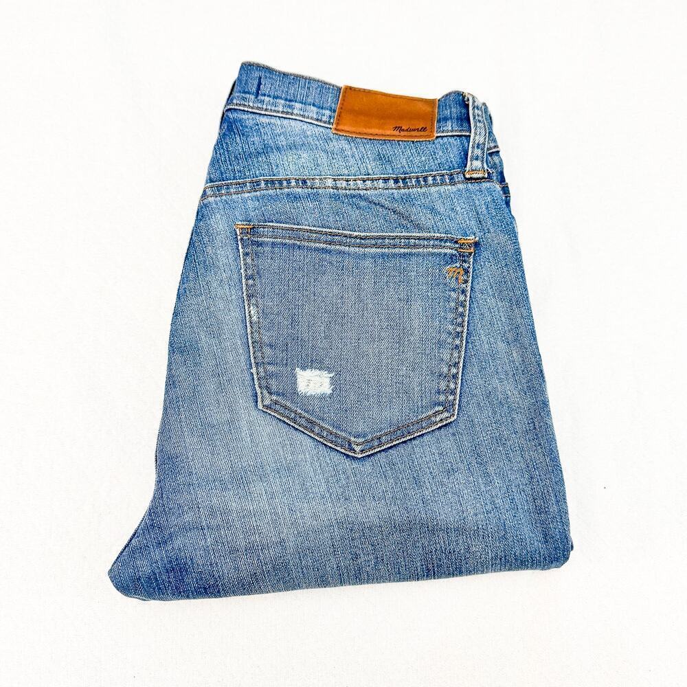 Madewell 9" High-Rise Skinny Distressed Denim Jeans Size 27